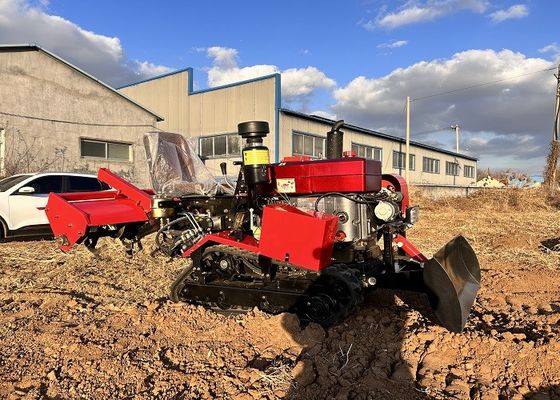 เครื่องปลูกเกษตร โรตารี ทิลเลอร์ เกษตรกร รีลเลอร์ มินิทราคเตอร์ 25 HP