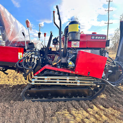 35 HP การ์เด้น มินิ Crawler Tractor HYCT-25D กับ Dozer หน้า