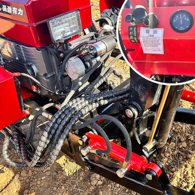 35 HP การ์เด้น มินิ Crawler Tractor HYCT-25D กับ Dozer หน้า