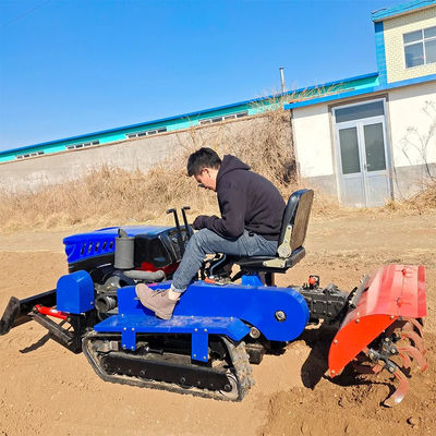 2wd Paddy Rubber Track แทรคเตอร์เกษตร 25hp 35 Hp 50 Hp 60 Hp