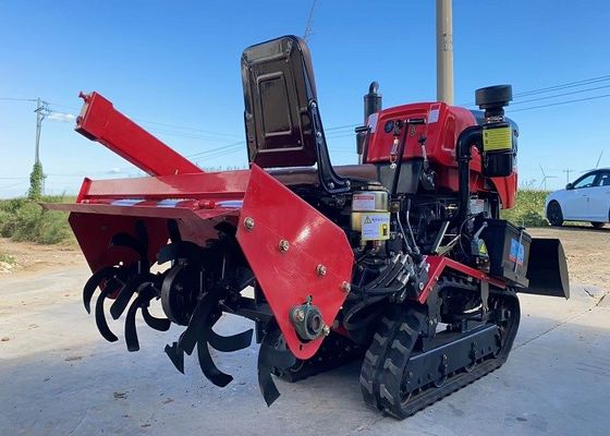 35 HP Ride On Rotary Tiller Tractor แพดดี้ แลนด์ ครอลเลอร์ แทรคเตอร์