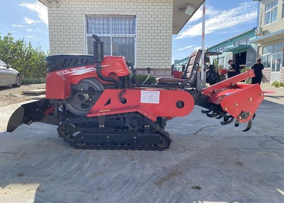 35 HP Ride On Rotary Tiller Tractor แพดดี้ แลนด์ ครอลเลอร์ แทรคเตอร์
