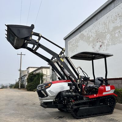 Paddy Field รถยนต์ Track สวนแทรกเตอร์ Ratavator Rotary Crawler พืชปลูก