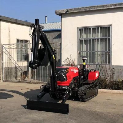 มหาประสงค์ 50HP แผ่นดินแห้ง Crawler เทรคเตอร์ มินิ Utility Cultivator Dozer