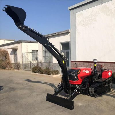 มหาประสงค์ 50HP แผ่นดินแห้ง Crawler เทรคเตอร์ มินิ Utility Cultivator Dozer