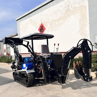 มหาประสงค์ 50HP แผ่นดินแห้ง Crawler เทรคเตอร์ มินิ Utility Cultivator Dozer