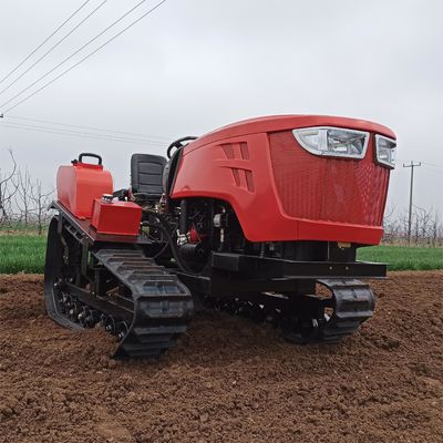 รถยนต์ครูเลอร์ขนาดเล็กแบบอัตโนมัติเต็ม 80HP เครื่องปลูกขนาดเล็กแบบหมุน
