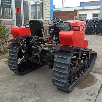 รถยนต์ครูเลอร์ขนาดเล็กแบบอัตโนมัติเต็ม 80HP เครื่องปลูกขนาดเล็กแบบหมุน