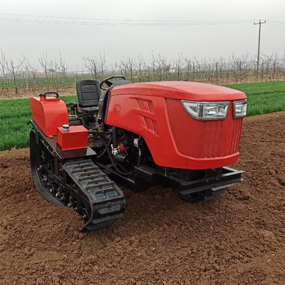 รถยนต์ครูเลอร์ขนาดเล็กแบบอัตโนมัติเต็ม 80HP เครื่องปลูกขนาดเล็กแบบหมุน