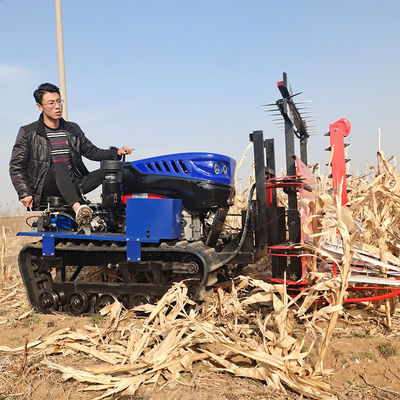 รอตตารี ทิลเลอร์ ครอแลร์ เทรคเตอร์ 25Hp 35 HP อุปกรณ์การเกษตรกรรมเกษตร พร้อมบูลโดเซอร์