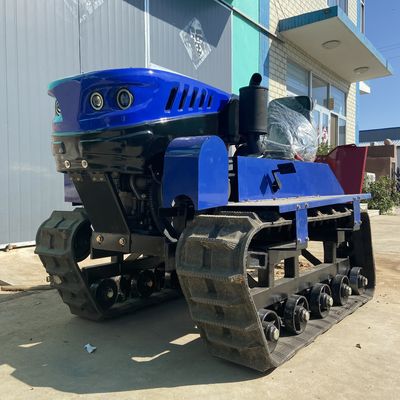 มิโคร 35HP เทรคเตอร์คอมแพคท รอตารี่ การ์เด้น Cultivator เทรคเตอร์ที่มีถัง excavator