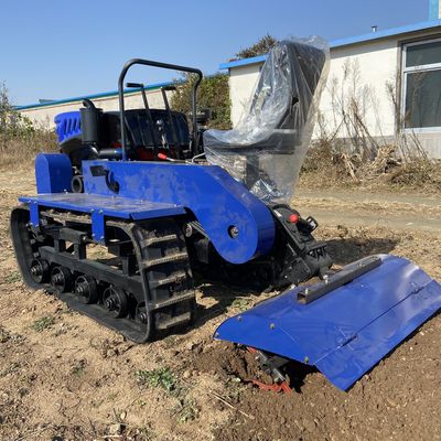มิโคร 35HP เทรคเตอร์คอมแพคท รอตารี่ การ์เด้น Cultivator เทรคเตอร์ที่มีถัง excavator