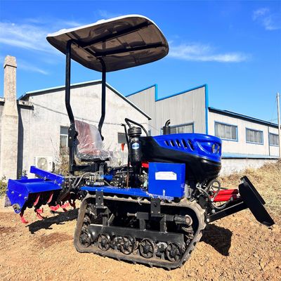 มิโคร 35HP เทรคเตอร์คอมแพคท รอตารี่ การ์เด้น Cultivator เทรคเตอร์ที่มีถัง excavator