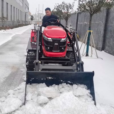 บ้าน 50HP พาร์ดี้ฟิลด์ Crawler เครื่องปลูกแทรกเตอร์สําหรับการเกษตร