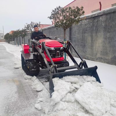 บ้าน 50HP พาร์ดี้ฟิลด์ Crawler เครื่องปลูกแทรกเตอร์สําหรับการเกษตร