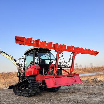 เครื่องเลื่อนกระบะขนาดเล็กสําหรับการเกษตร 120 HP พร้อมรถไฟ