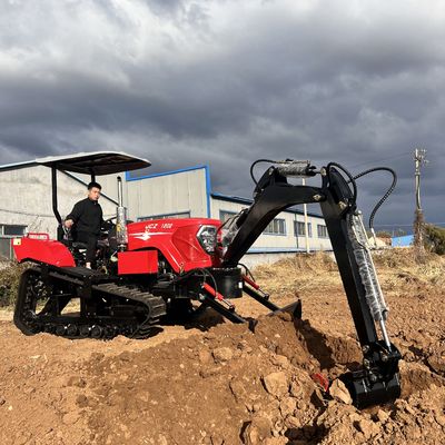 ดิเซล การ์เด้น Rotary Cultivator ตรากเตอร์สําหรับการจัดการหญ้า