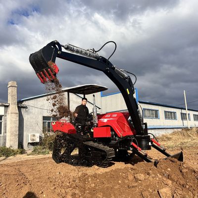 ดิเซล การ์เด้น Rotary Cultivator ตรากเตอร์สําหรับการจัดการหญ้า