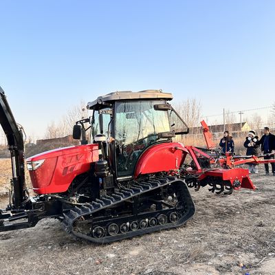 เครื่องเลื่อนกระบะขนาดเล็กสําหรับการเกษตร 120 HP พร้อมรถไฟ