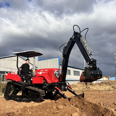 ดิเซล การ์เด้น Rotary Cultivator ตรากเตอร์สําหรับการจัดการหญ้า