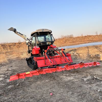 เครื่องเลื่อนกระบะขนาดเล็กสําหรับการเกษตร 120 HP พร้อมรถไฟ