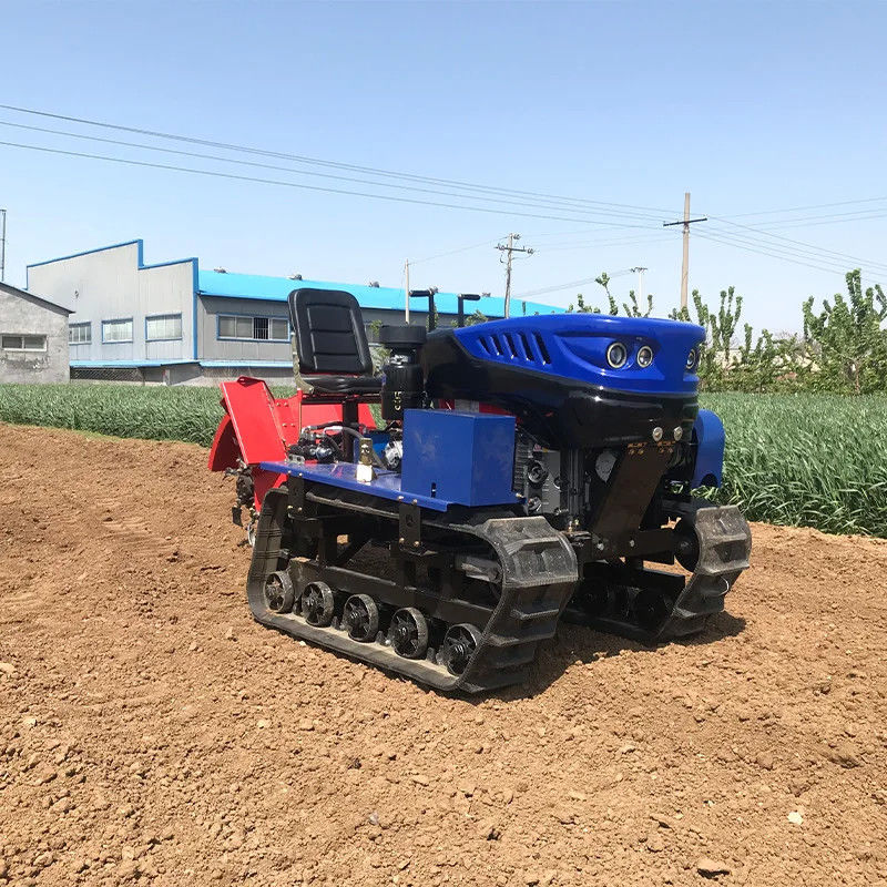 2wd Paddy Rubber Track แทรคเตอร์เกษตร 25hp 35 Hp 50 Hp 60 Hp