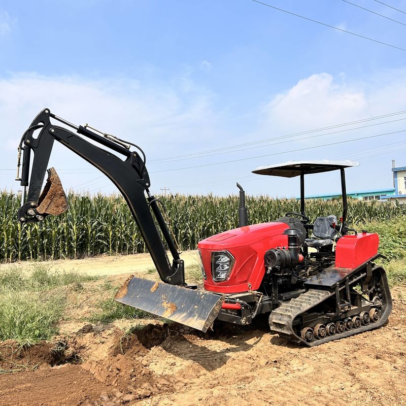 80HP เครื่องจักรกลการเกษตร อุปกรณ์การเกษตร บลูกปลูก โรตารี ทิลเลอร์ การเกษตร มินิ ครอลเลอร์ เทรคเตอร์